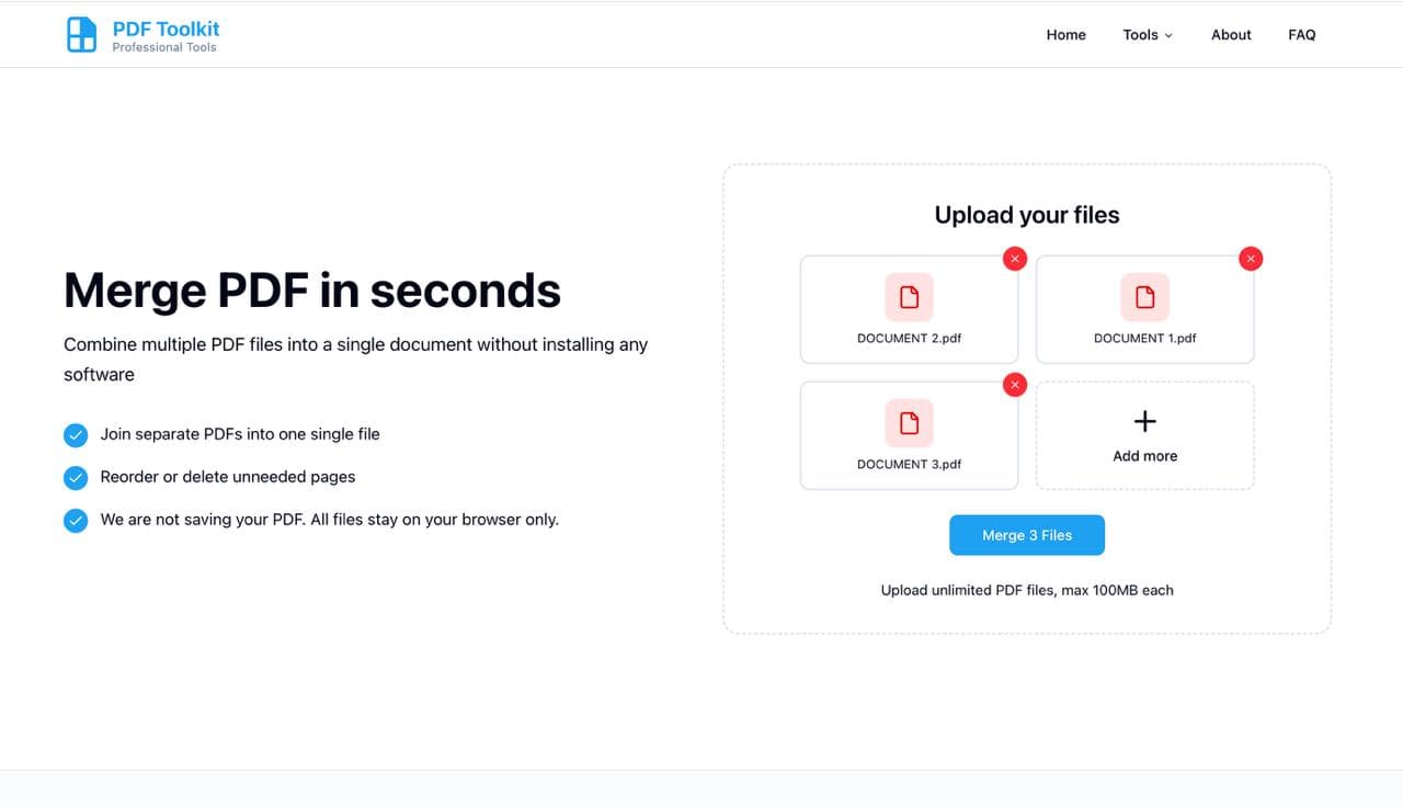 How to Merge PDF Free and Secure with Online Tools